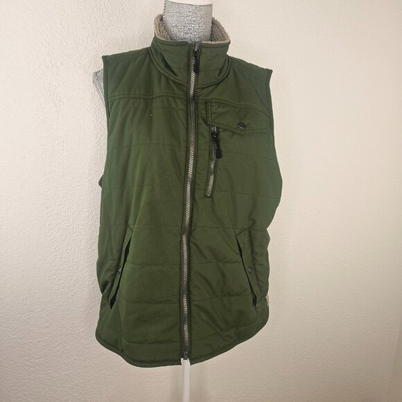 Carhartt Sherpa Lined Full Zip Reversible Work Vest - Picture 3 of 7